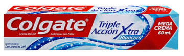 CREMA DENTAL COLGATE TRIPLE ACCION XTRA BLANCURA 60 CC x 144