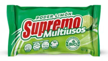 JABON SUPREMO MULTIUSOS LIMON 100 GRS x 48