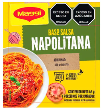 BASE MAGGI SALSA NAPOLITANA 48 GRS x 24