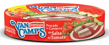 SARDINA OVALADA VANCAMPS TOMATE 425 GRS x 24 UND
