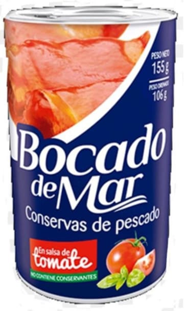 SARDINA TINAPA BOCADO DE MAR 155 GRS x 50