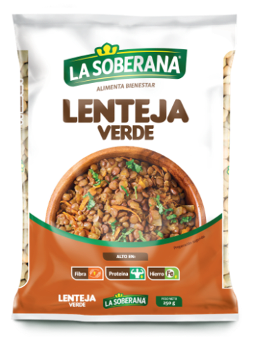 LENTEJA SOBERANA 250 GRAMOS x 50