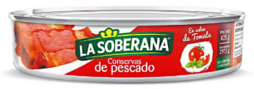 SARDINA OVALADA SOBERANA TOMATE 425 GRS x 24