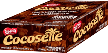 GALLETA COCOSETTE MAXI WAFFER 24 UNDS (1104 GRS)  x 6