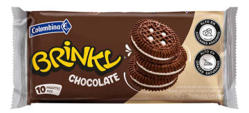 GALLETA BRINKY CHOCOLATE (6) 10 UND (500 GRS) x 24