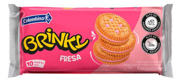 GALLETA BRINKY FRESA (6) 10 UND (500 GRS)