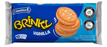 GALLETA BRINKY VAINILLA (6) 10 UND (500 GRS) x 24