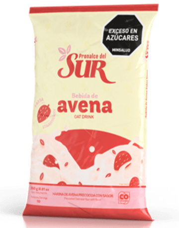 AVENA DEL SUR BOLSA SABOR FRESA 200 GRS x 48