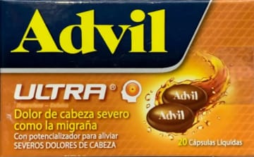 ADVIL ULTRA x 20 CAPSULAS (PLEGADIZA)