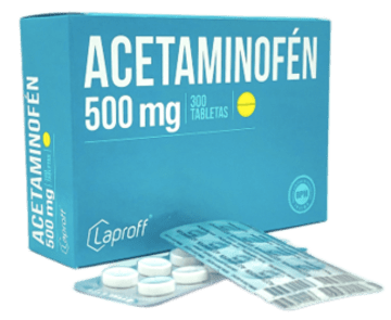 ACETAMINOFEN LAPROFF 500 MG x 300 TABLETAS (PLEGADIZA)