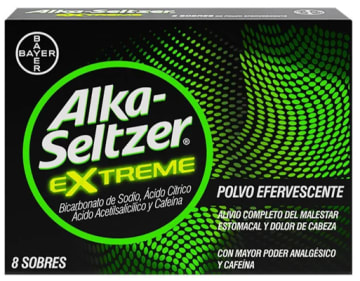 ALKASELTZER XTREME x 8 SOBRES (PLEGADIZA)