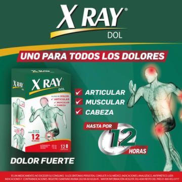 XRAY DOL x 48 TABLETAS (PLEGADIZA)