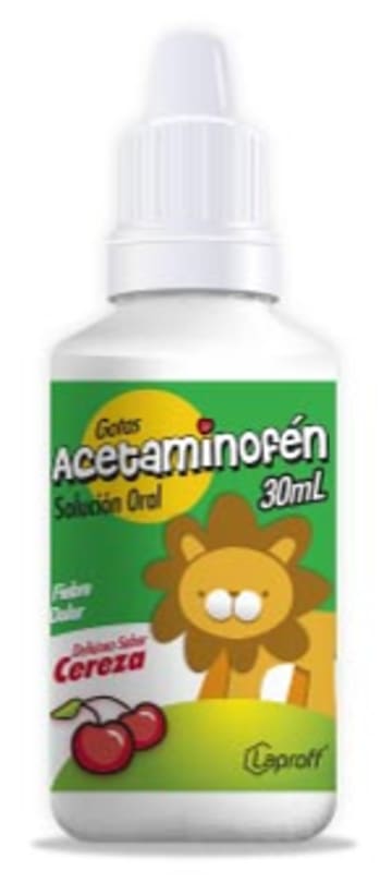 ACETAMINOFEN BEBE GOTAS LAPROFF 30 ML