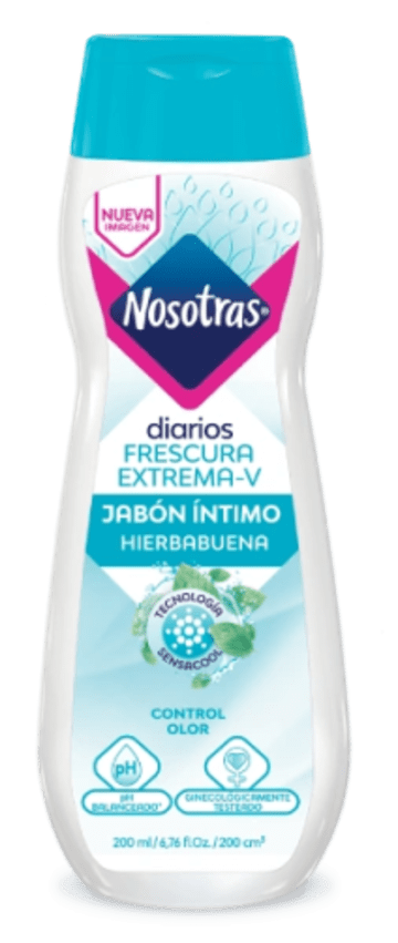JABON INTIMO NOSOTRAS FRESCURA EXTREMA 200 ML