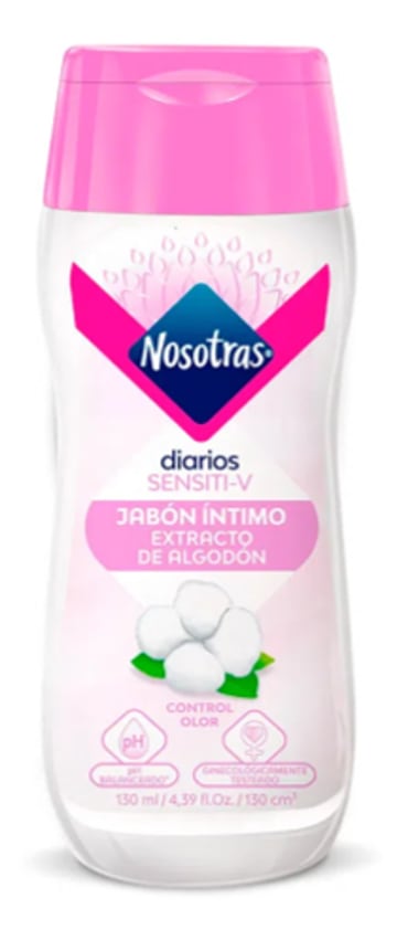 JABON INTIMO NOSOTRAS SENSITIVE 130 ML x 12