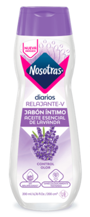 JABON INTIMO NOSOTRAS LAVANDA RELAJANTE 200 ML x 10