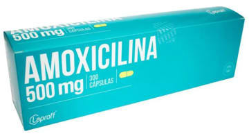 AMOXICILINA LAPROFF 500 MG x 300 CAPSULAS (PLEGADIZA)