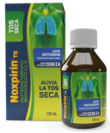 NOXPIRIN TOS SECA ANTITUSIGENO JARABE FRASCO x 120 ML