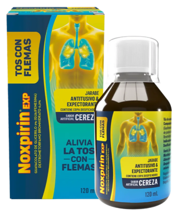 NOXPIRIN TOS CON FLEMA EXPECTORANTE JARABE FRASCO x 120 ML