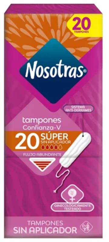 TAMPONES NOSOTRAS DIGITAL SUPER 20 UND