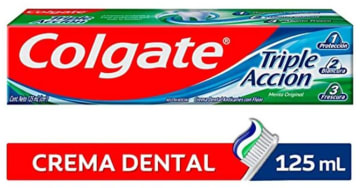 CREMA DENTAL COLGATE TRIPLE ACCION 125 CC x 72