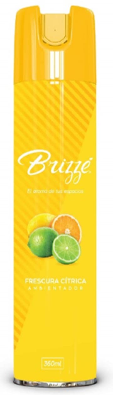 AMBIENTADOR BRIZZE AEROSOL FRESCURA CITRICA 360 ML x 12