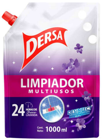 LIMPIADOR MULTIUSOS DERSA LAVANDA DOYPACK 1000 ML