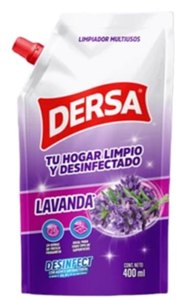 LIMPIADOR MULTIUSOS DERSA LAVANDA DOYPACK 400 ML x 24