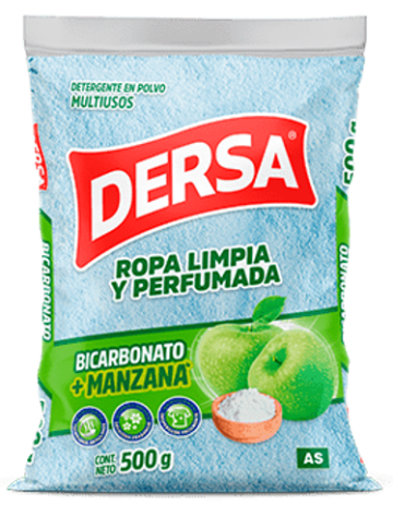 DETERG. DERSA AS BICARBONATO MANZANA 4000 GRS x 5