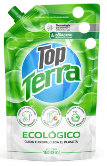 DETERGENTE LIQUIDO TOP TERRA DOYPACK 1800 ML