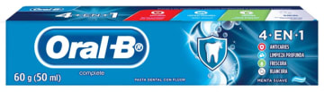 CREMA DENTAL ORAL B COMPLETE (4 EN 1) 50 ML x 24