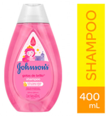 CHAMPU JOHNSON BABY GOTAS DE BRILLO NP 400 ML x 12