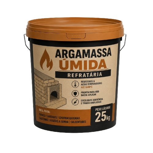 Argamassa Úmida Balde
