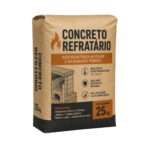 Concreto Refratário 25kg