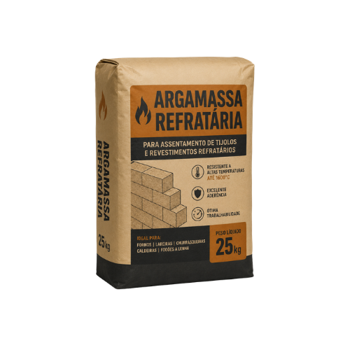 Argamassa Refratária 25 kg
