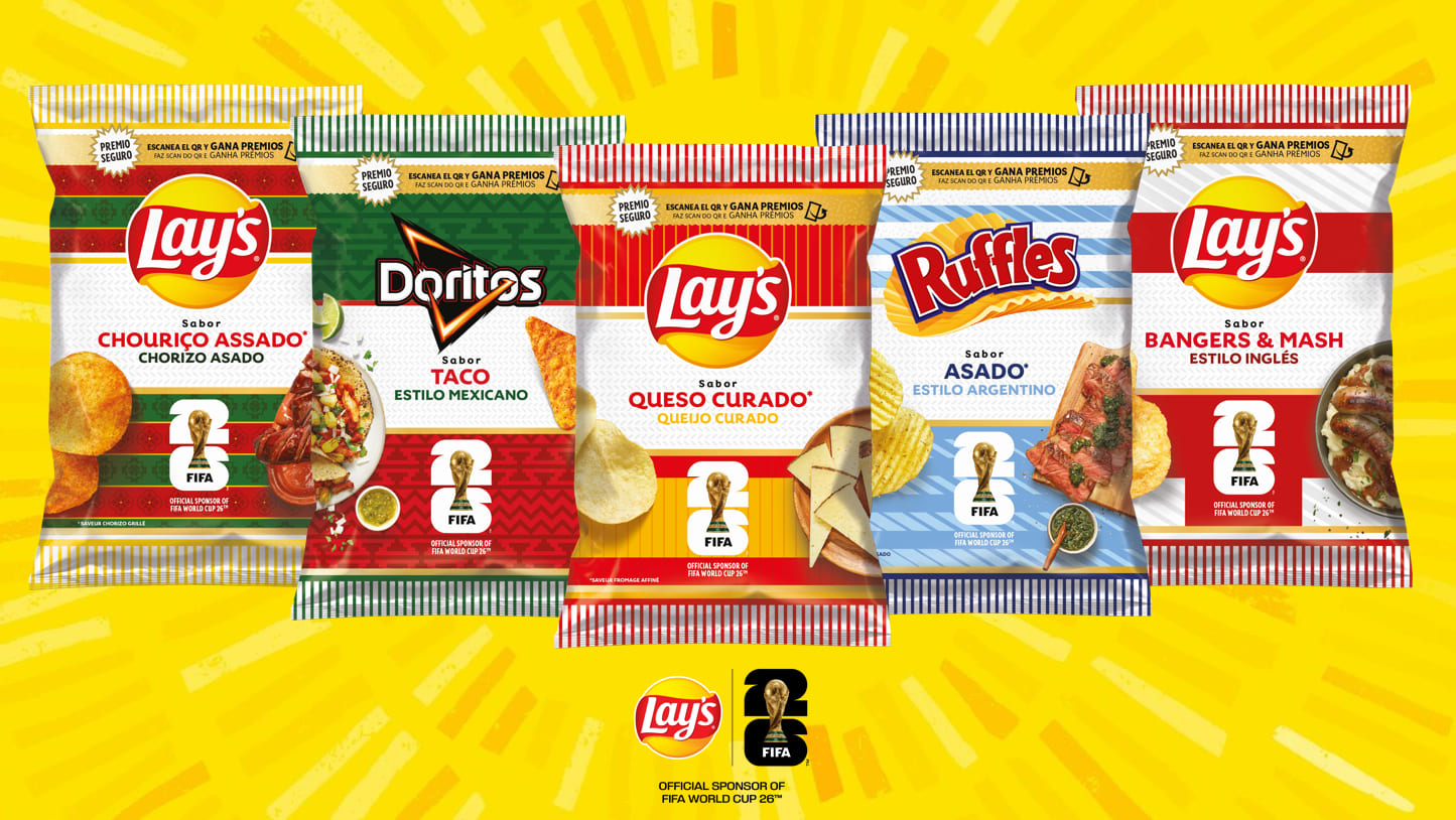 Lays edicion limitada Copa Mundial FIFA 2026 nuevos sabores