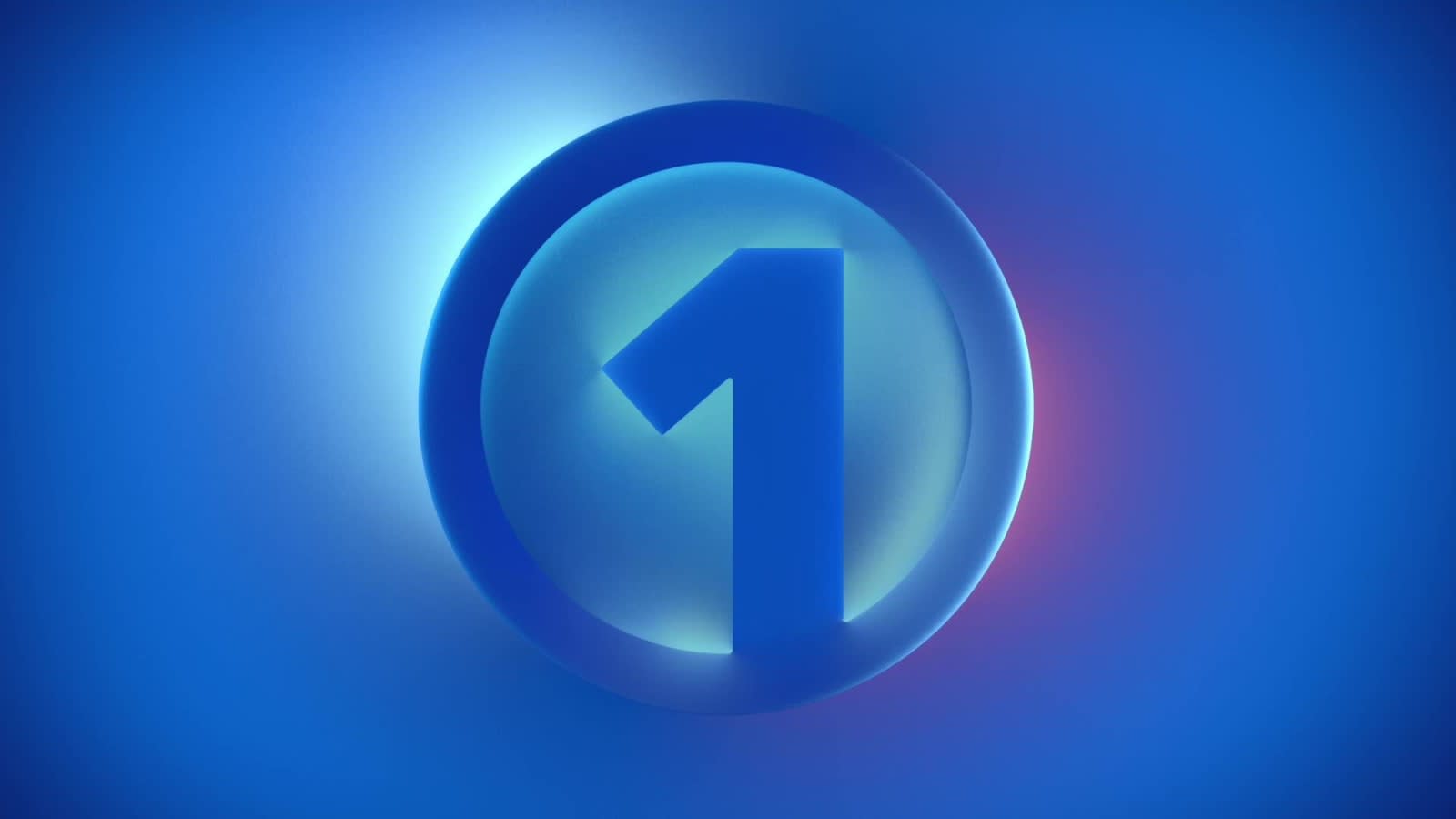 Logotipo de Meta One, un número 1 dentro de un círculo sobre fondo azul