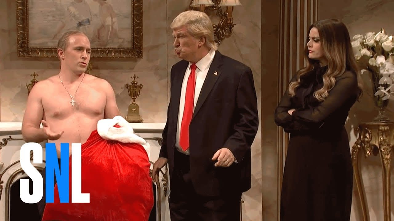 Parodia Navideña: Trump y Biden en Acción