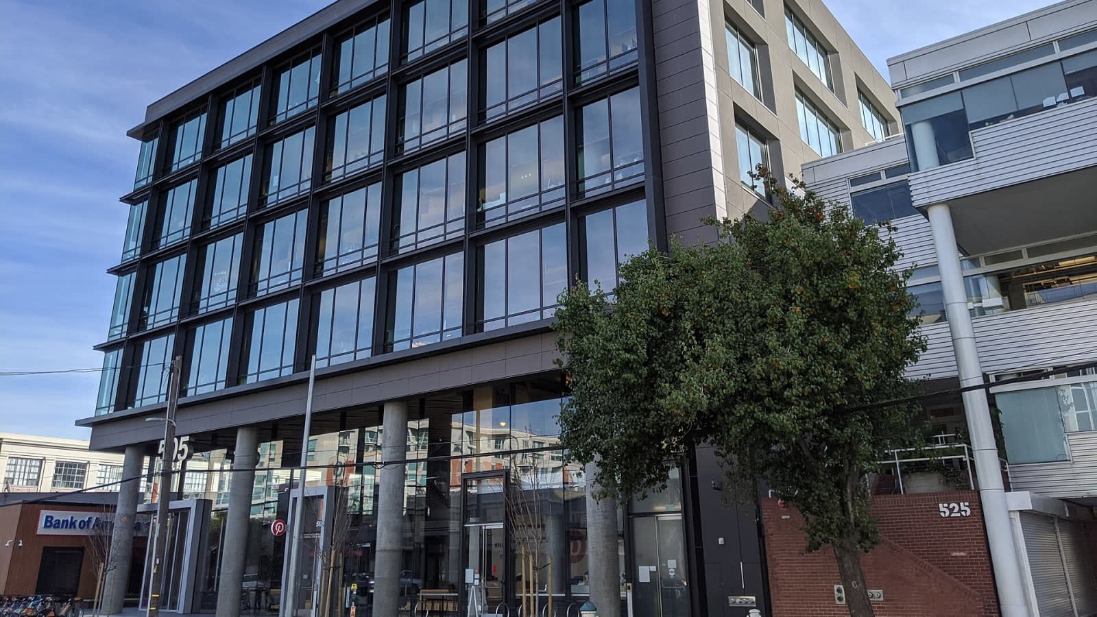 Sede de Pinterest en el 505 de Brannan Street, en San Francisco