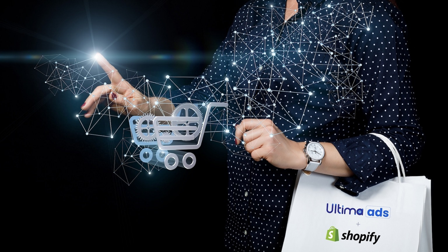 Imagen promocional de Preciso Ultima Ads para Shopify