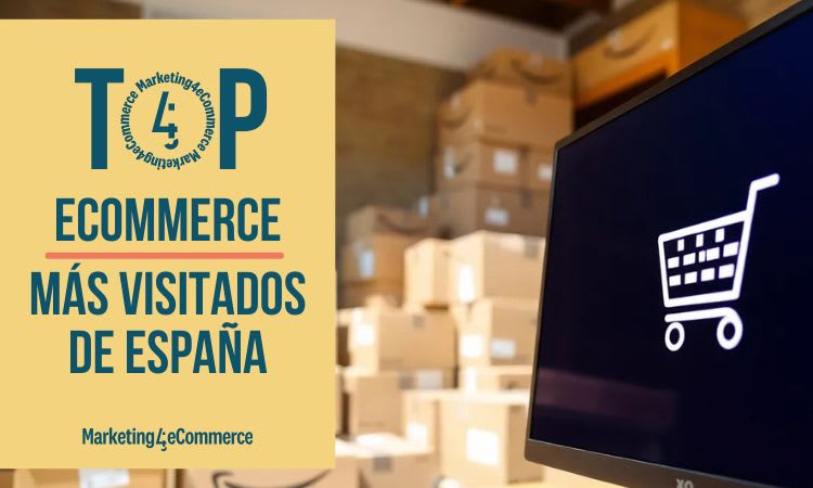 Ranking de los 100 eCommerce con más tráfico en España: Amazon.es lidera