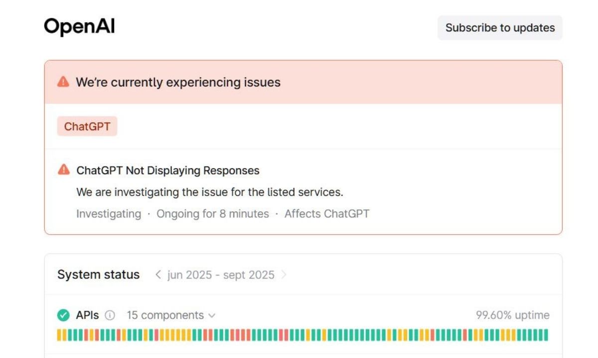 ChatGPT: Impacto de la Interrupción Global y Recuperación del Servicio
