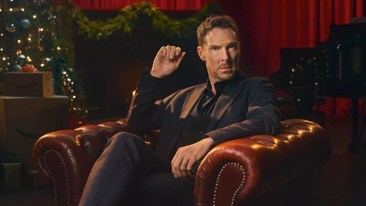 Amazon Lanza Campaña Navideña ‘Five Star Theater’ con Benedict Cumberbatch