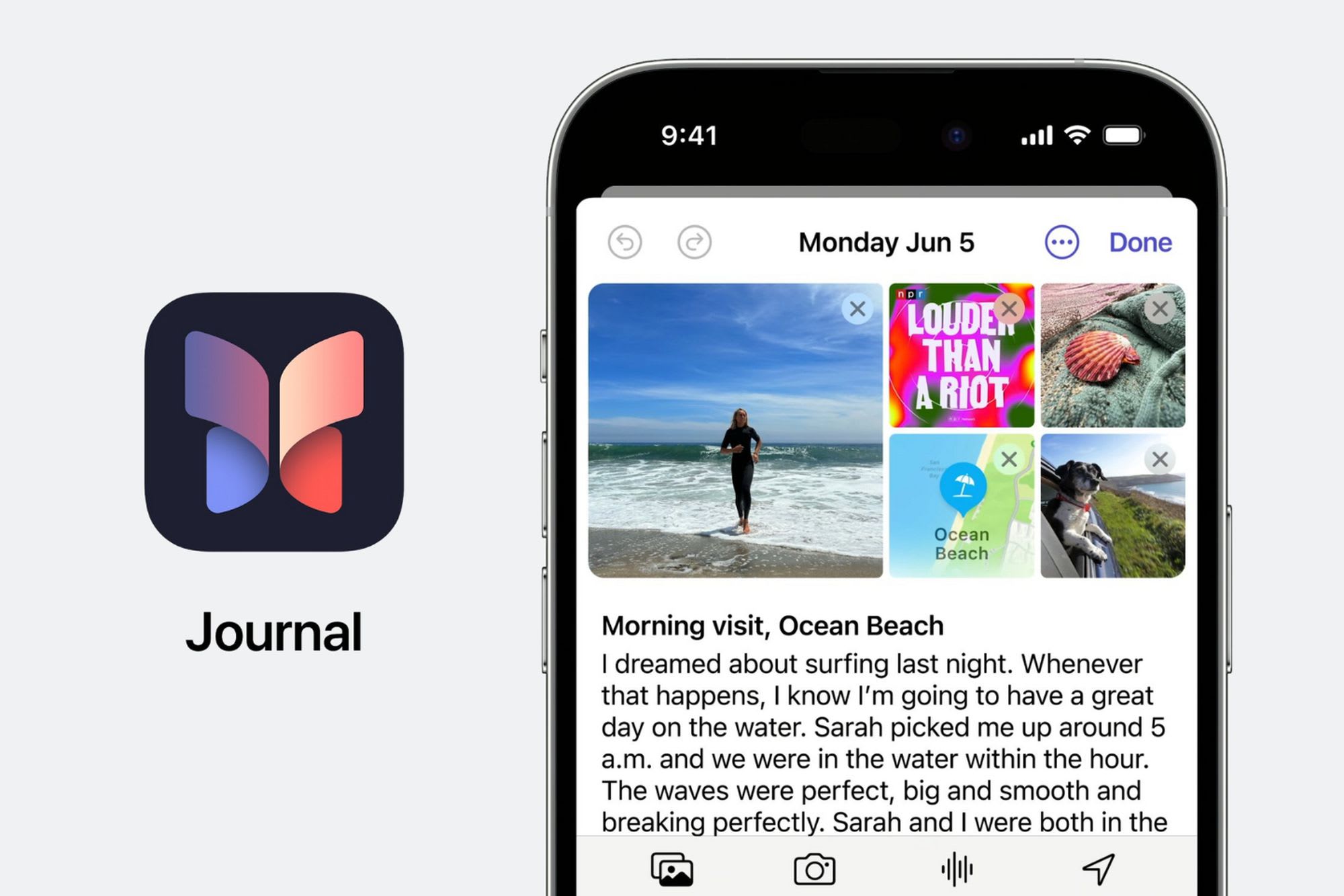 Análisis de la nueva aplicación Journal de Apple para iPhone: pros y contras