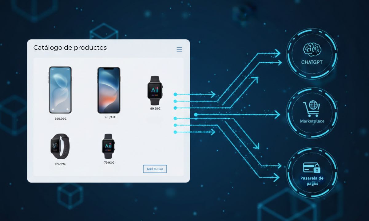 Conexión de Catálogos con ChatGPT y UCP de Google