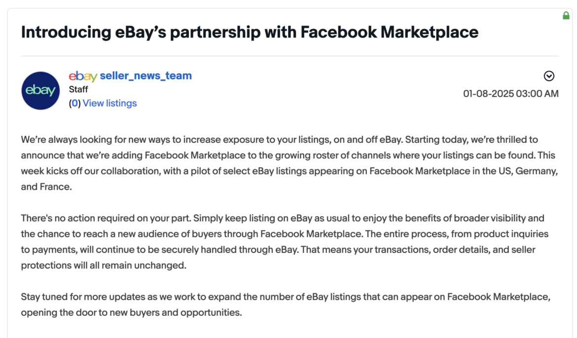 Facebook y eBay: Revolución en eCommerce