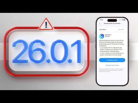 iOS 26.0.1: Apple Lanza Actualización Crítica con Mejoras y Seguridad