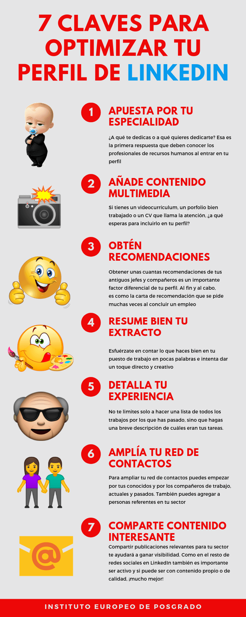 Maximiza tu perfil de LinkedIn
