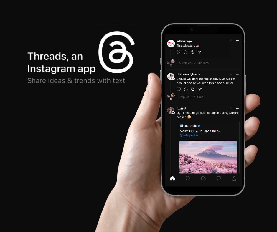 Meta: Anuncios en Threads para 2025