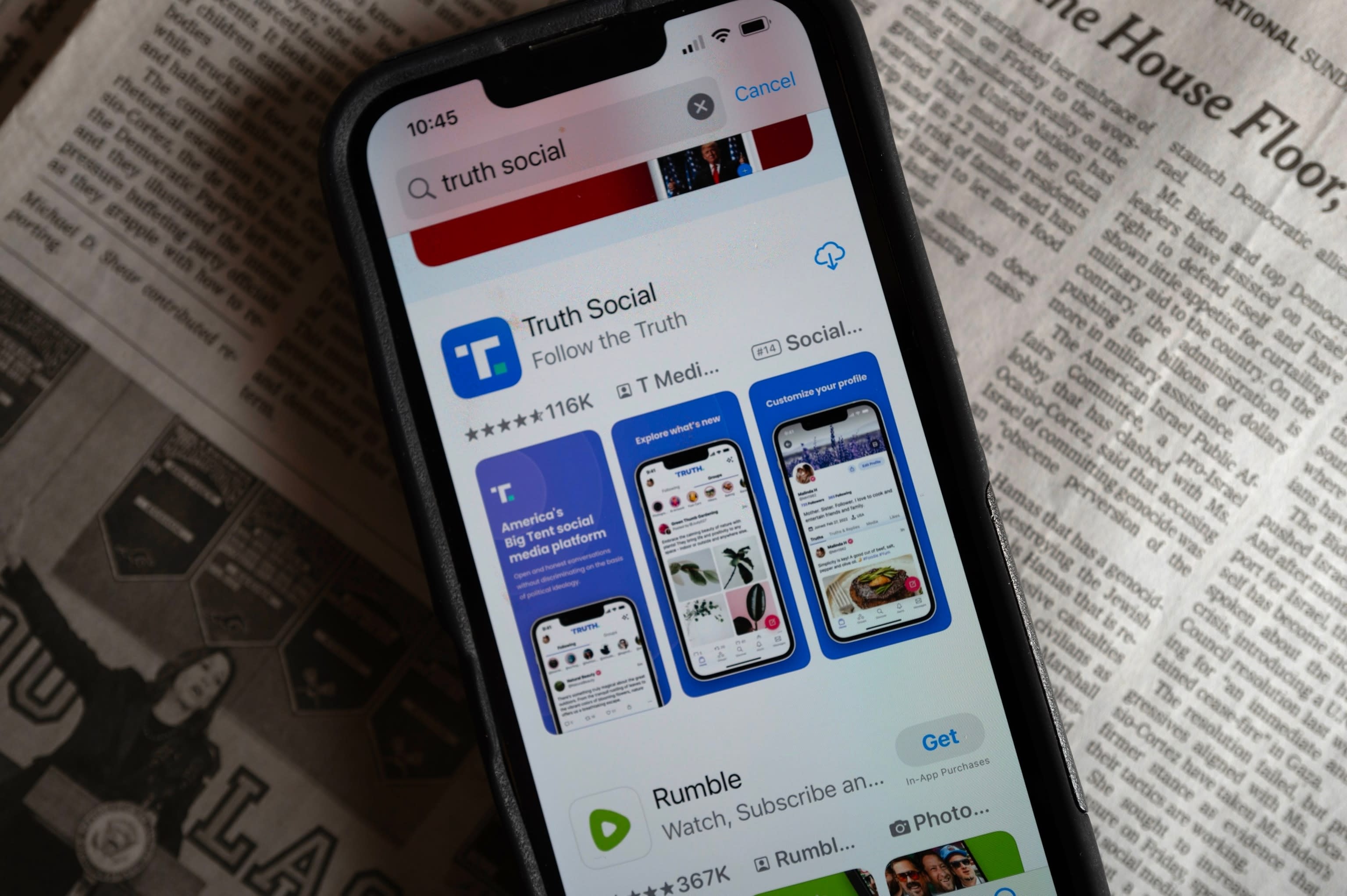 Truth Social pierde $58M tras debut bursátil